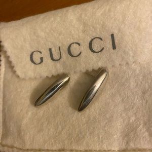 Gucci silver earrings
